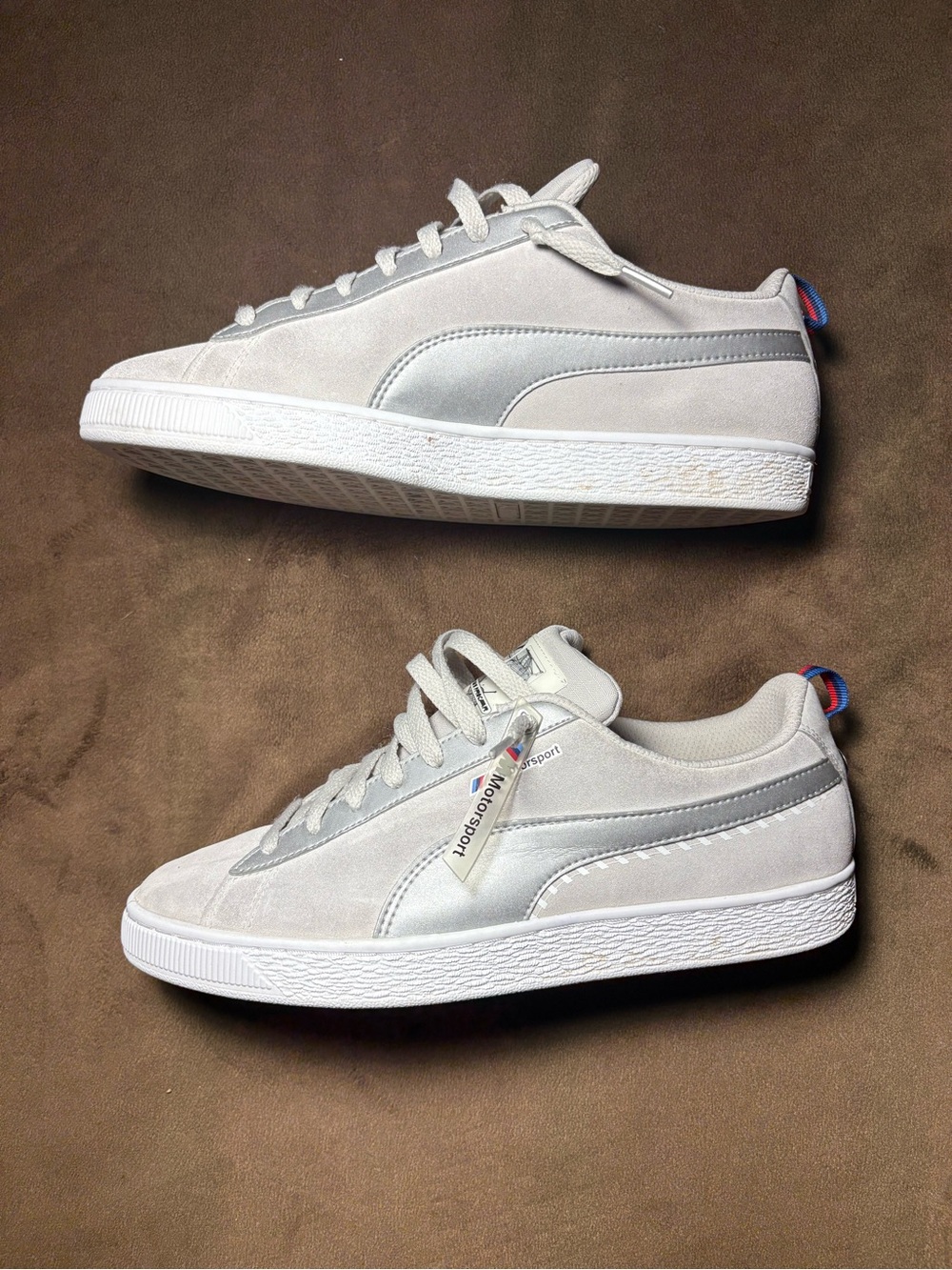 Puma BMW MMS Suede grey sneakers - Size US 9.5🩶🏎️